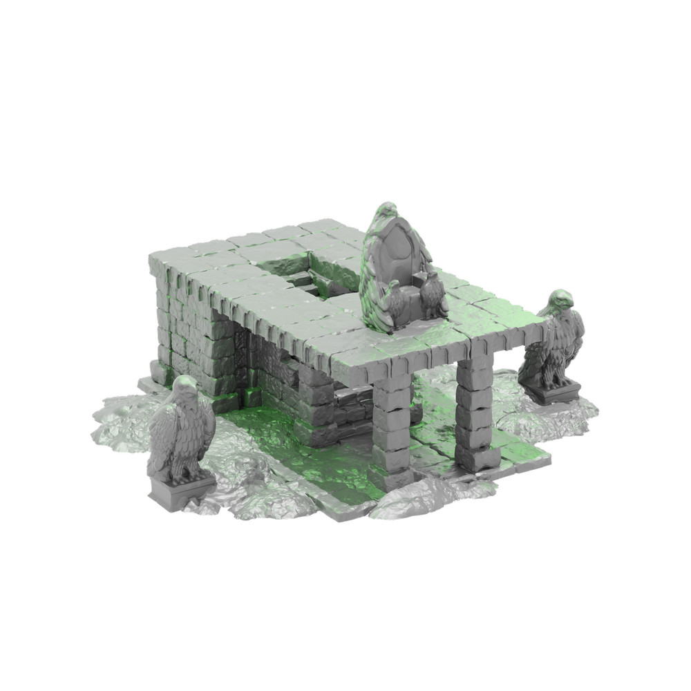 Seeing Seat-Amon Hen Inspired 28mm Tabletop Terrain LOTR Middle Earth MESBG