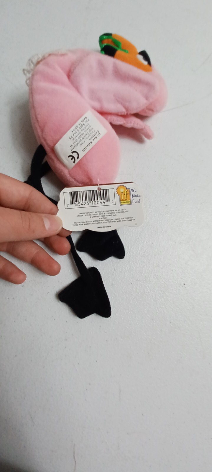 MEANIES BEANBAG PLUSH SERIES 2 PHLEMINGO IDEA FACTORY 1998