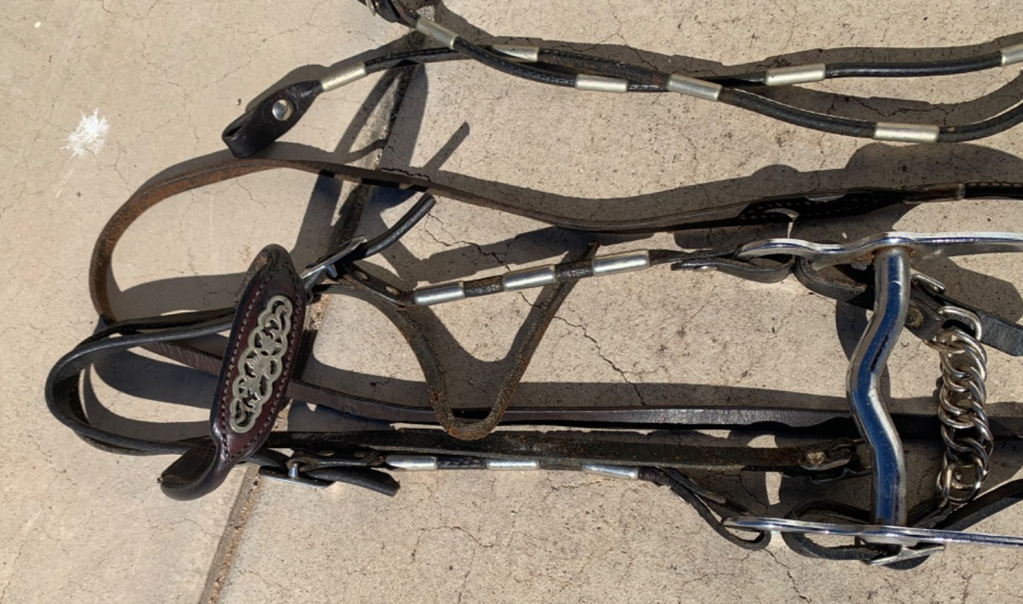 Vintage Western Pony Saddle 12" w/Taps Poco Bueno Bridle Reins Tack Lot