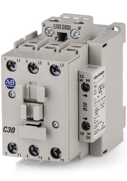 Allen-Bradley 100-C30D10 IEC Contactor 30 Amp 120V 100C 3 poles NewInBox US STOC