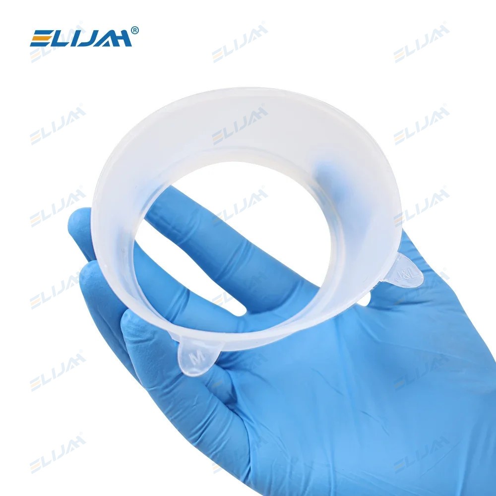 5Pcs Dental Mouth Opener Sterile Rubber Dam Cheek Retractor O Shape Disposable