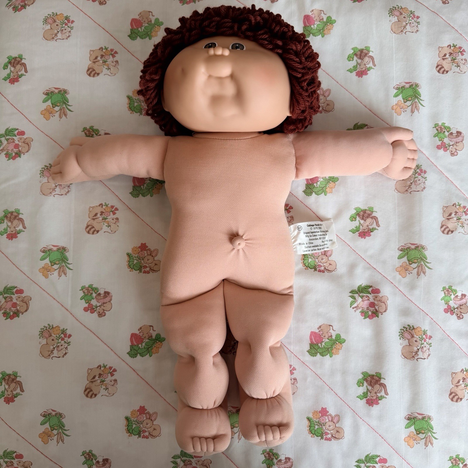 1986 Cabbage Patch Kids HM14 KT Factory Auburn Hair Brown Eyes Gorgeous Boy!🤎