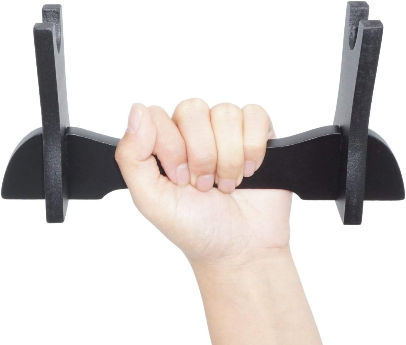 Premium Wooden Single Samurai Sword Stand - Elegant Display for Treasured Katana