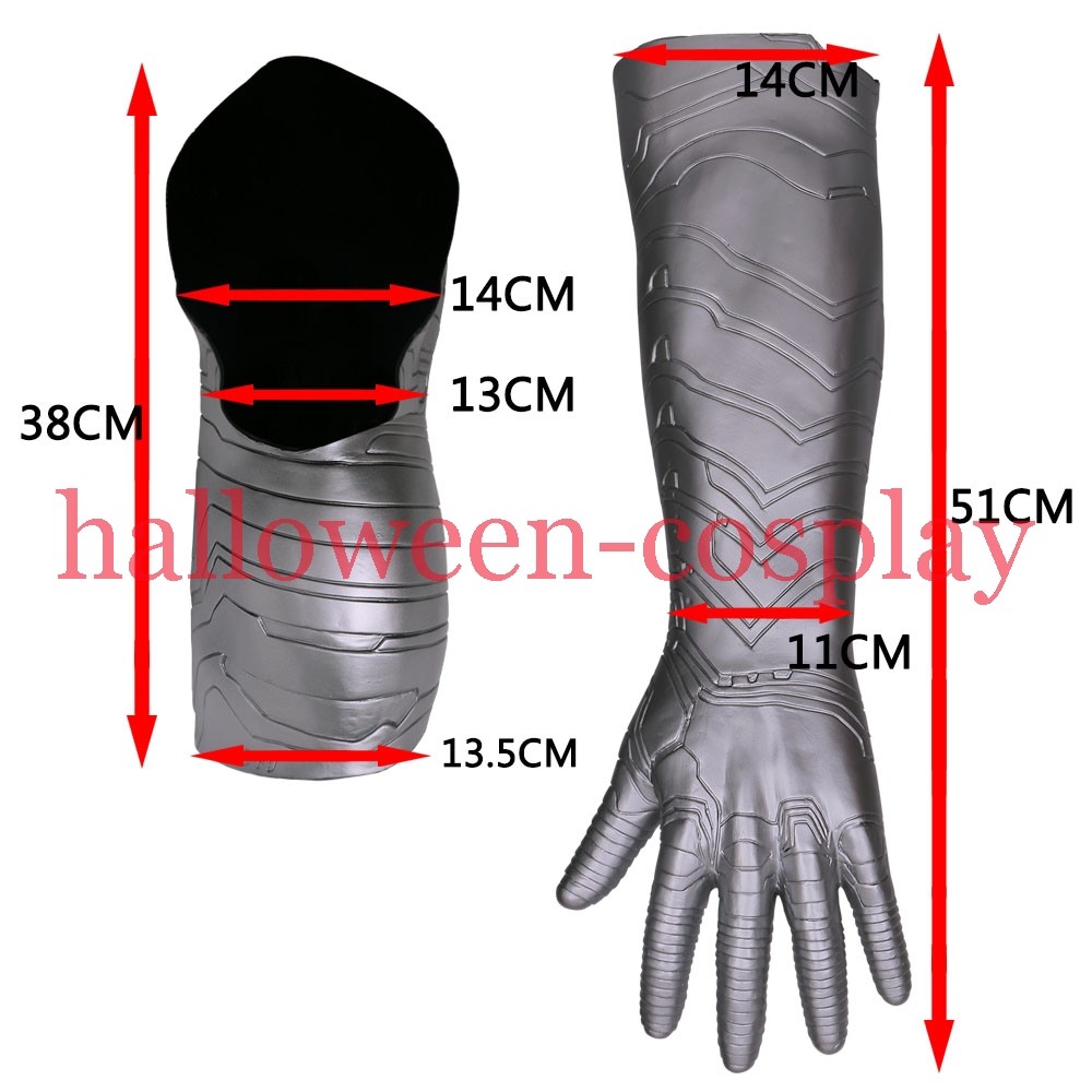 Infinity War The Superhero Winter Soldier Arm Cosplay Bucky Barnes Armor Arm