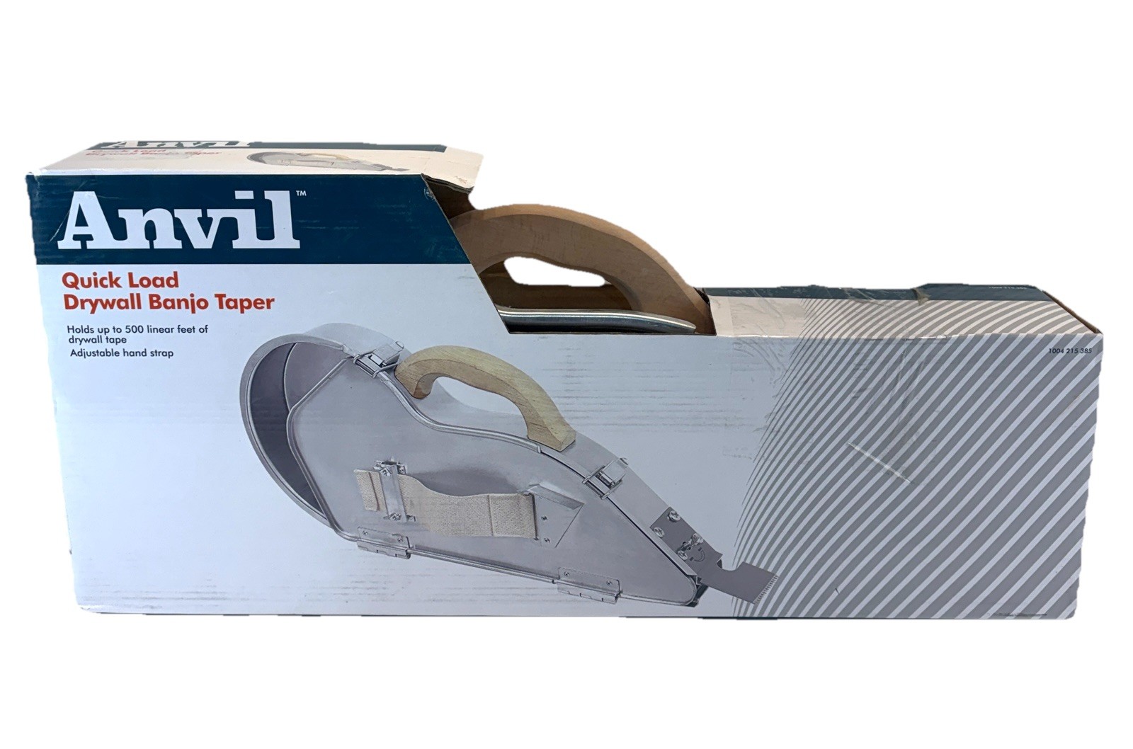 Anvil 8 3/4 in Quick Load Aluminum Drywall Taper Banjo W/ Wooden Handle DTBA-HD