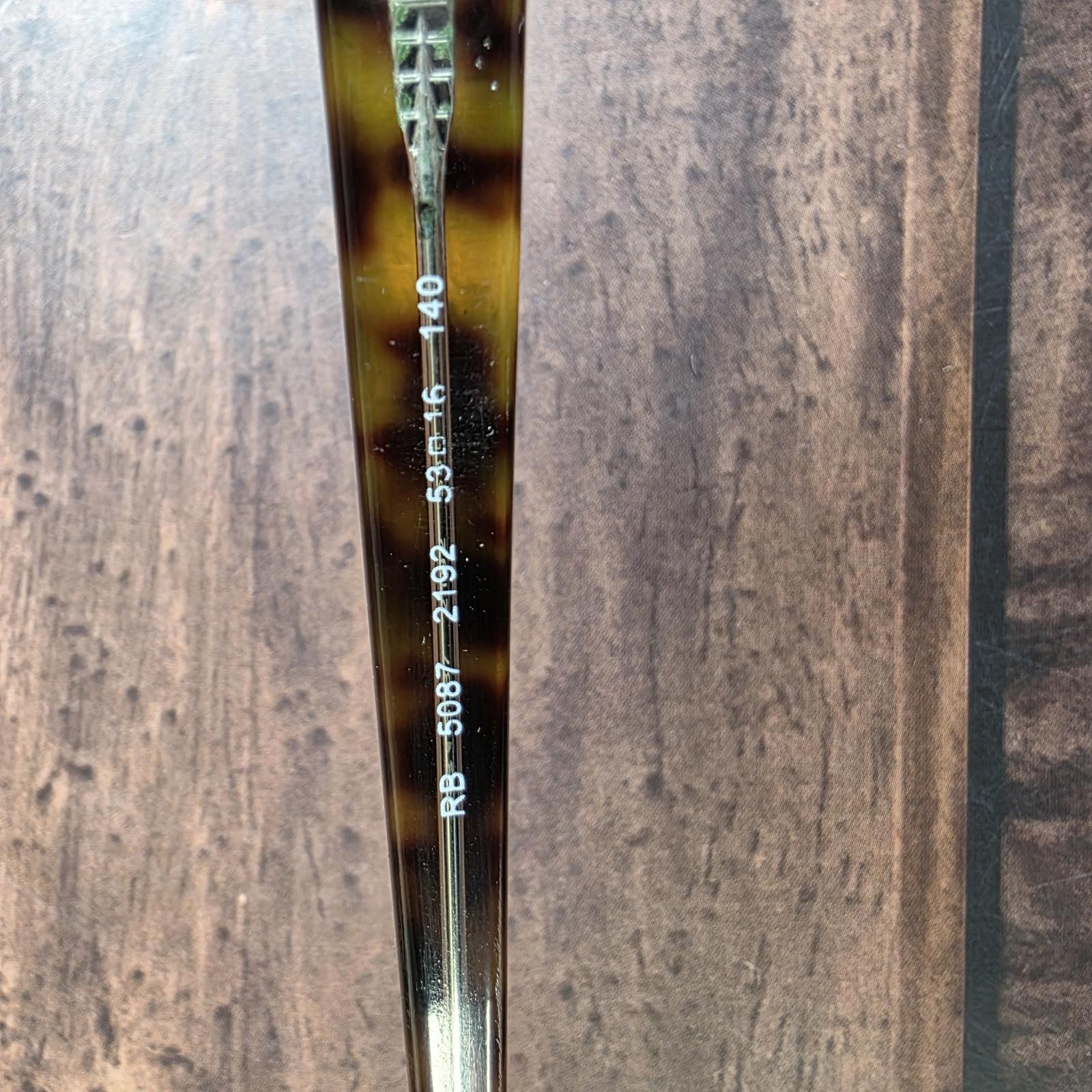 Ray-Ban RB 5087 2192 53-16 140 Tortoise Eyeglass Frames 53mm FRAMES ONLY