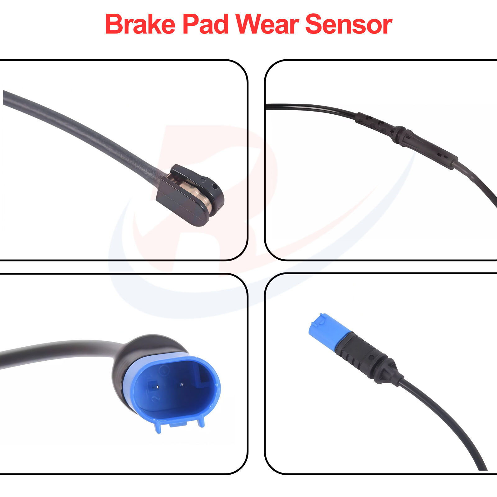 Front + Rear Brake Pad Wear Sensor for BMW F97 G01 X3 2018-2024 2.0L 3.0L SUV