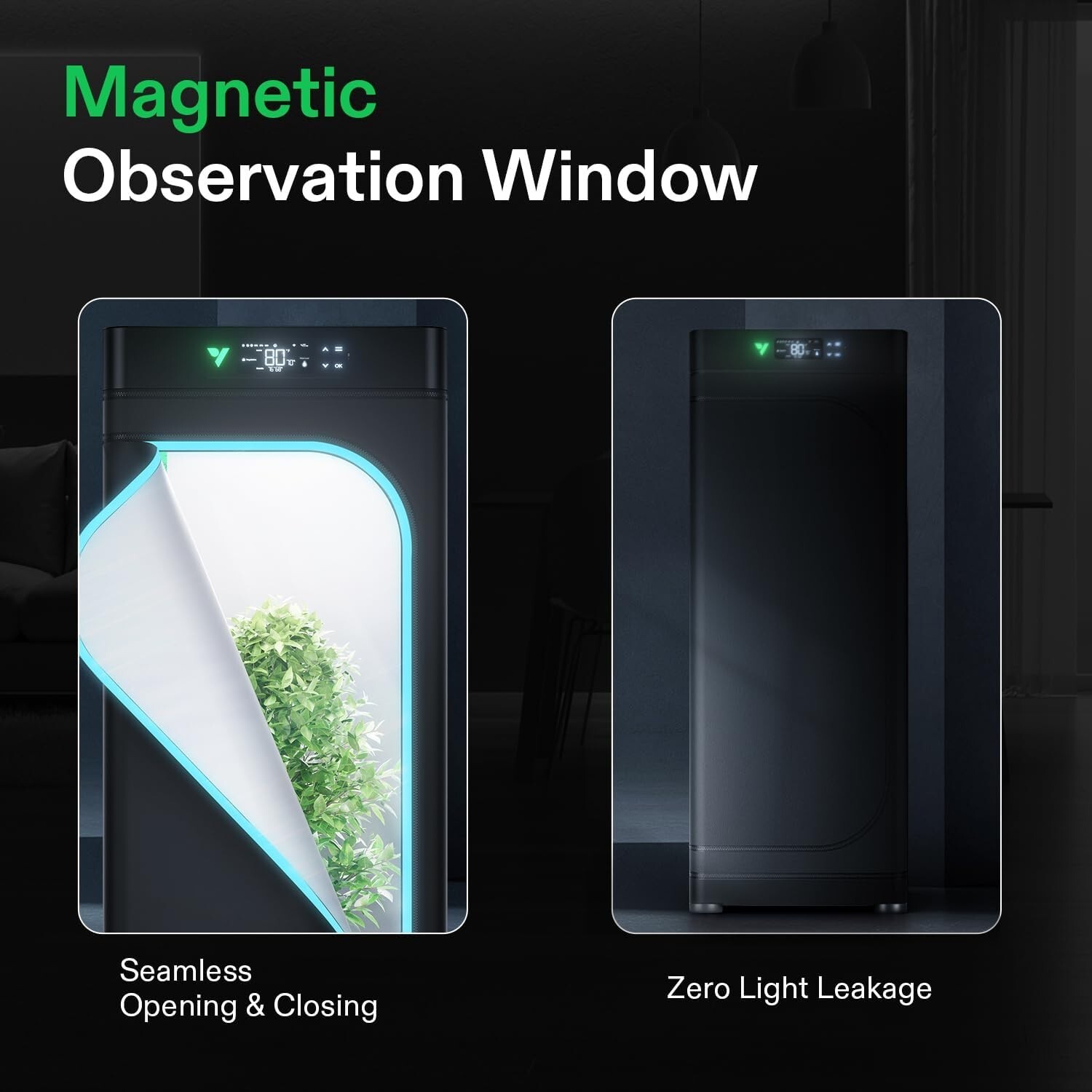 VIVOSUN VGrow All-in-One Smart Grow Box Complete Grow Tent Kit for Hydroponics