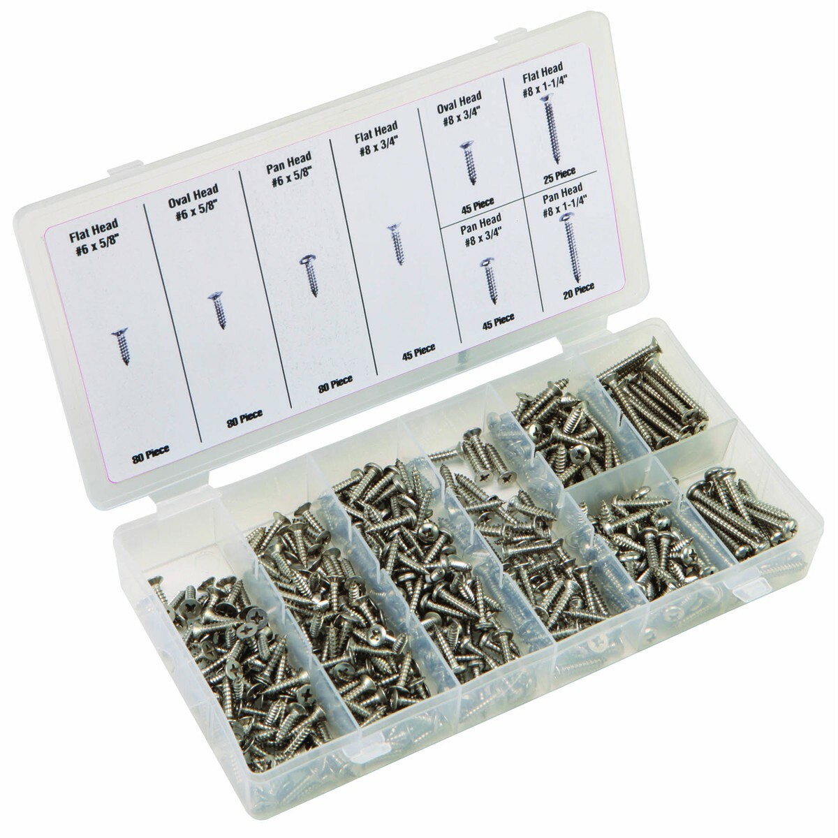 320 STAINLESS STEEL SCREWS Chevy Ford Chrysler Interior Screw Set
