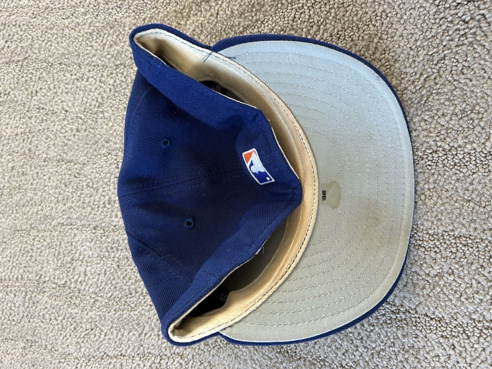 Tom Glavine Game Used Worn 2006 Mets Hat Steiner LOA