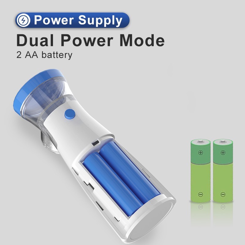 2-in-1 Nano Ionic Facial Steamer & Humidifier Skin Moisturizing Mist Device US