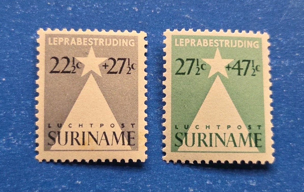 Surinam Stamps, Scott CB4-CB5 Complete Set MNH