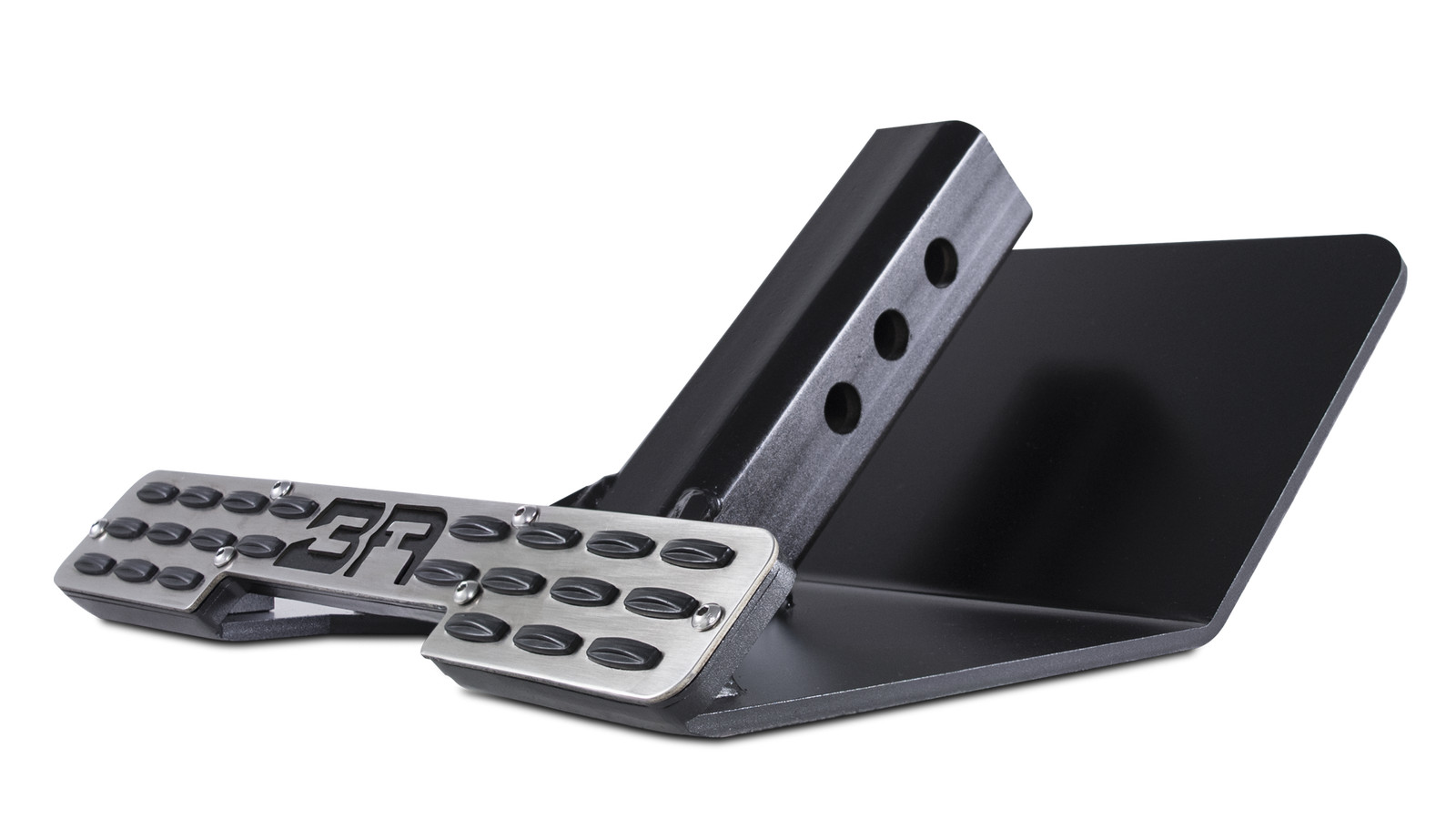 Body Armor 5136 Black 2" BackBone Hitch Receiver Step/Skidplate