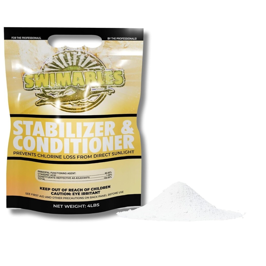 Pool Stabilizer and Conditioner for Swimming Pools/Spa | 99% Cyanuric Acid 8 Lbs