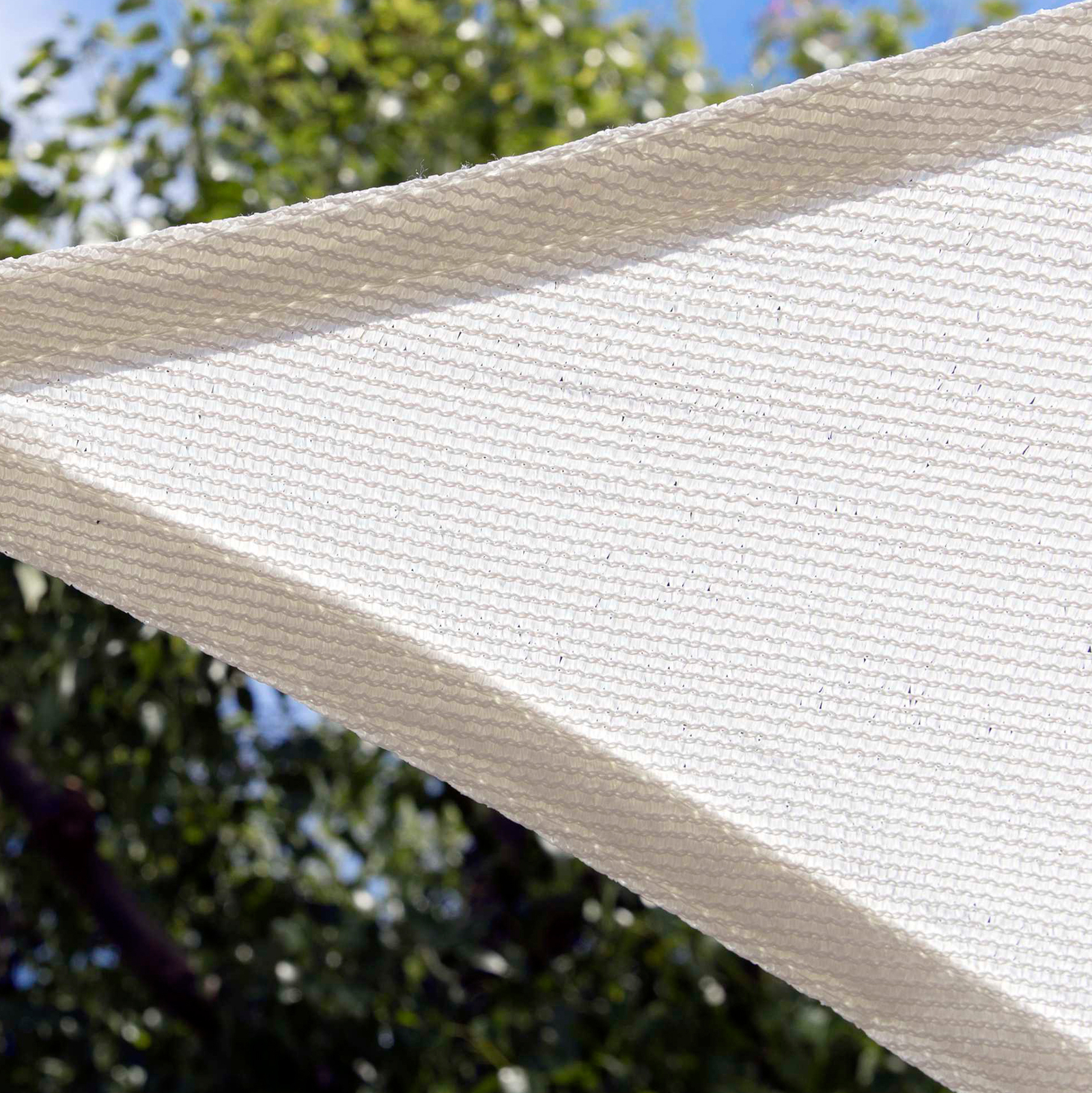 ColourTree Pergola Sun Shade Cover Universal Replacement Canopy w/ Rods, Black