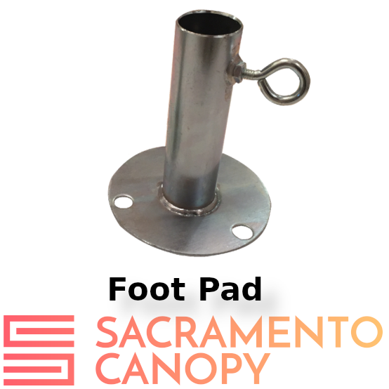 20' Wide Flat Roof Canopy Fittings Kits, DIY Metal 1" EMT Carport Frame Parts