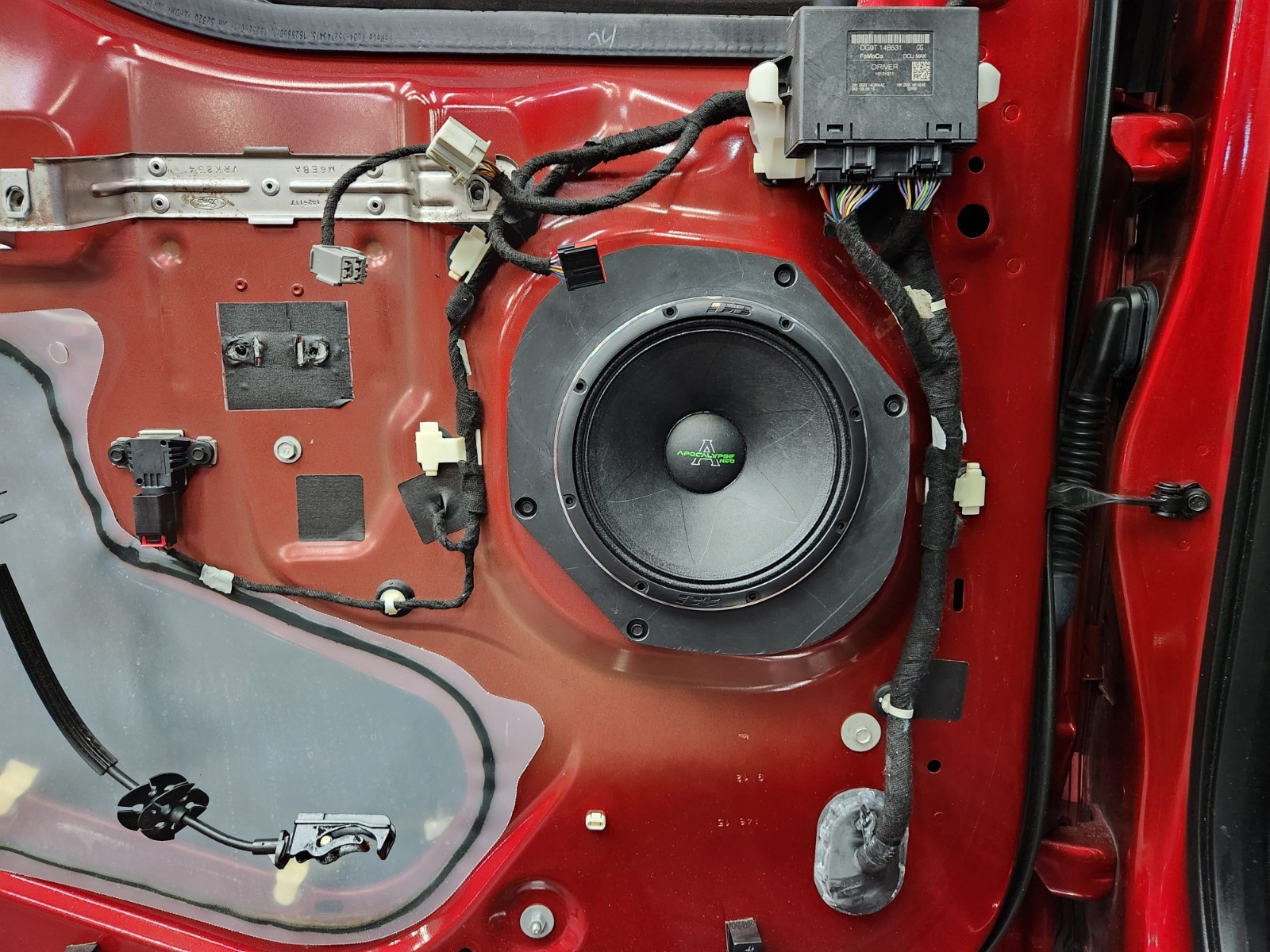 Custom Ford F-150 & Super Duty Door Speaker Adapters 6.5" fits Many Brands Pair