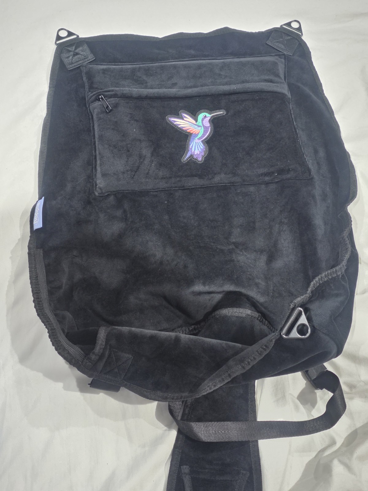 Hoppie Hummingbird extra stroller seat NWOT Black ▪︎ NO STRAPS ⬆️