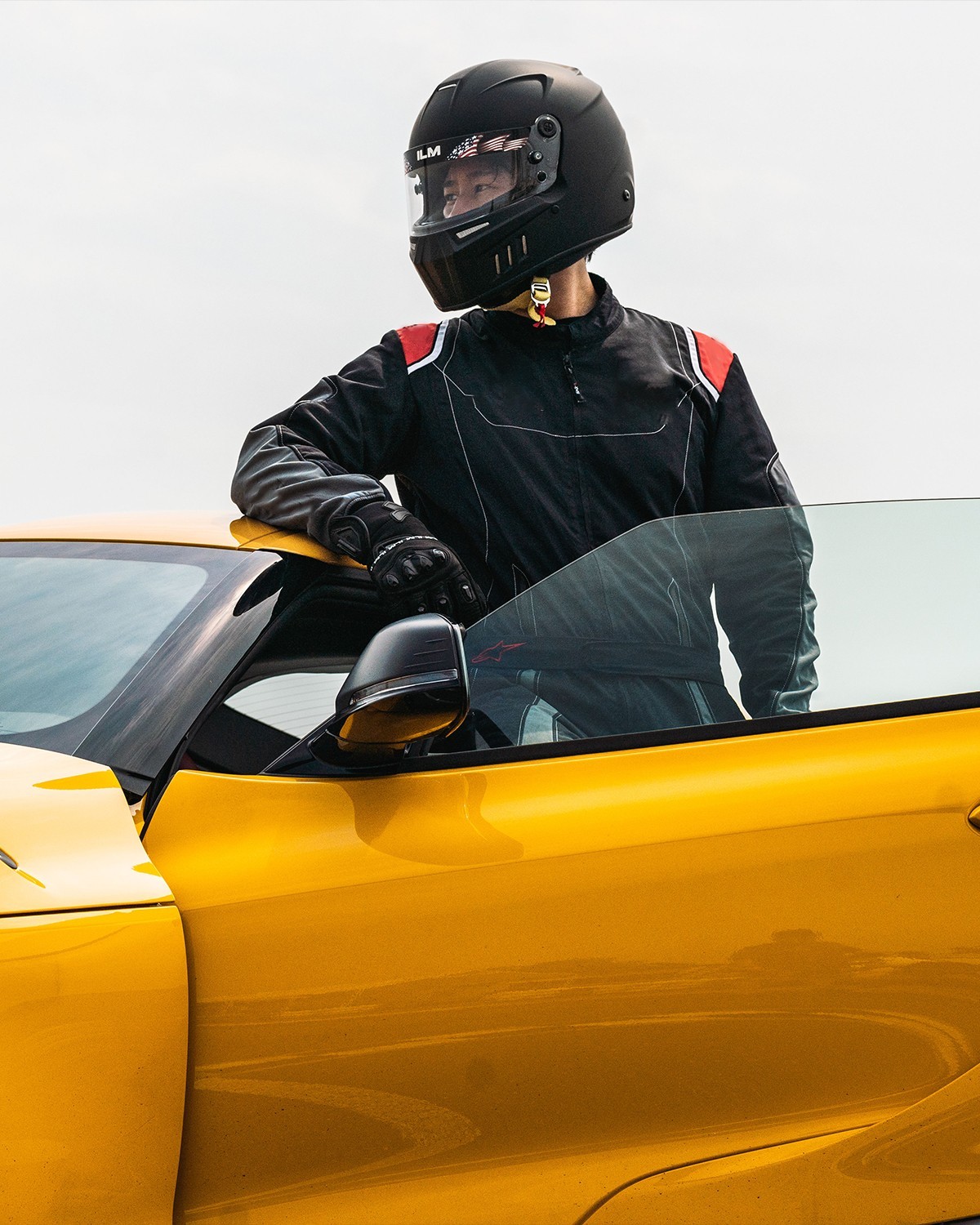 ILM Refurbished Snell SA2020 Full Face Racing Helmet Lightweight Fiberglass 890