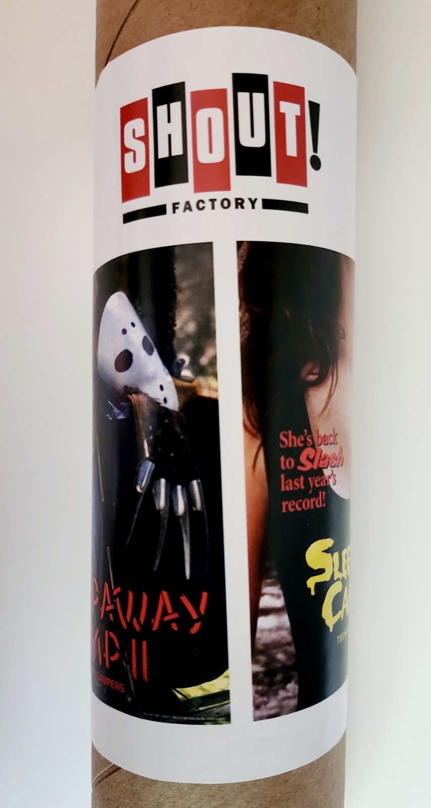 Sleepaway Camp 2 & 3 4K Limited Edition Shout Factory 2 Poster Set 18" x 24" New