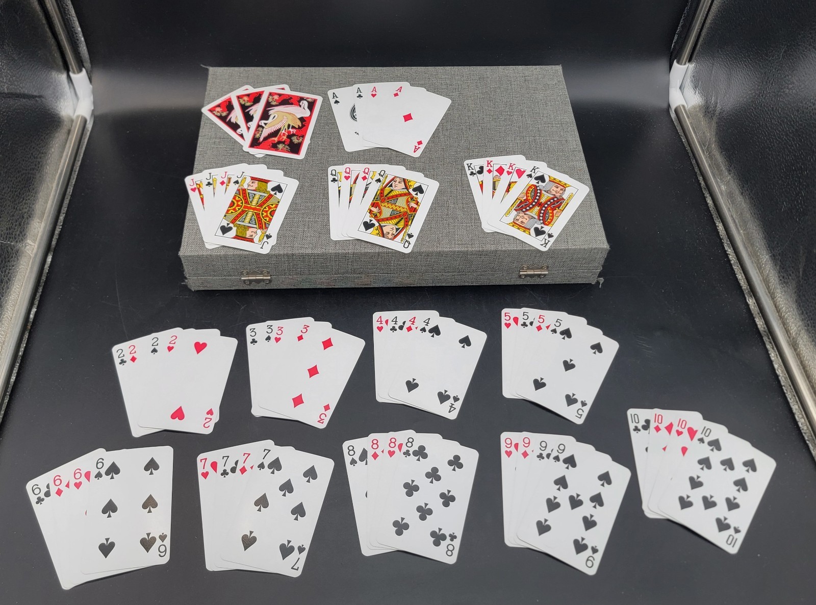 Vintage KEM Playing Cards Flamingo Complete April 1950