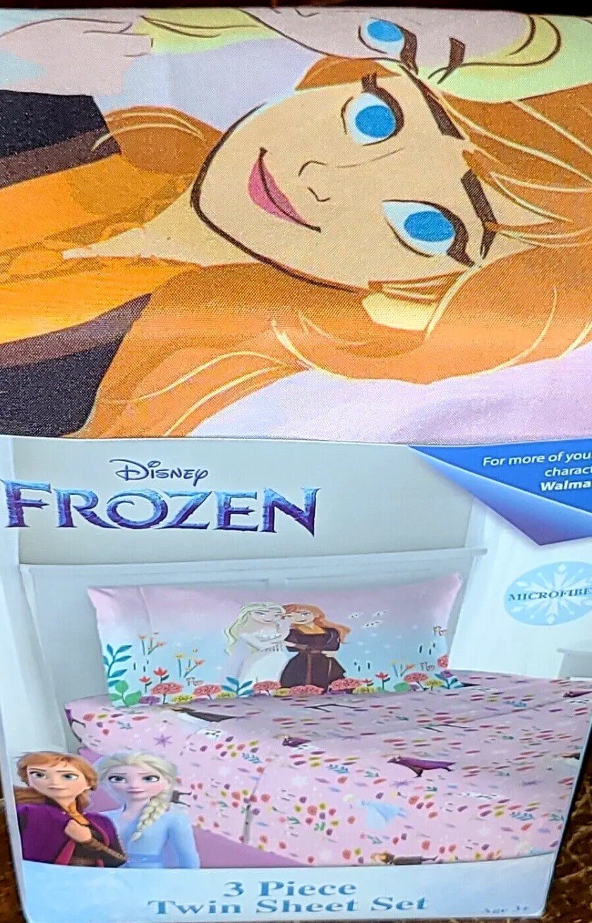 Disney Frozen 3 Piece Twin Sheet Set - BRAND NEW