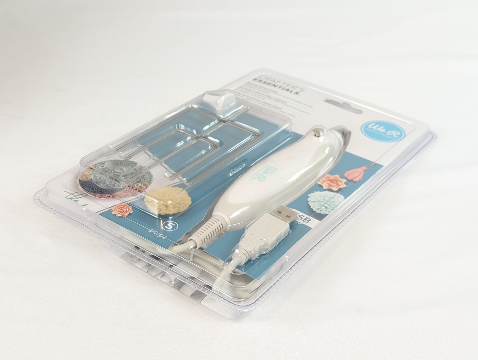 Keepers Crafter's Essentials Spinning Tool Kit (5 Pieces) Pom Pom Maker Crafting