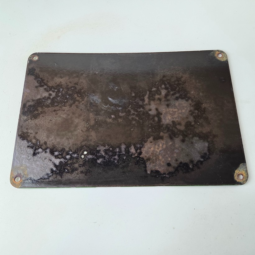 Vintage Beverly Hills Hotel Porcelain Sign - Sunset Boulevard Sign