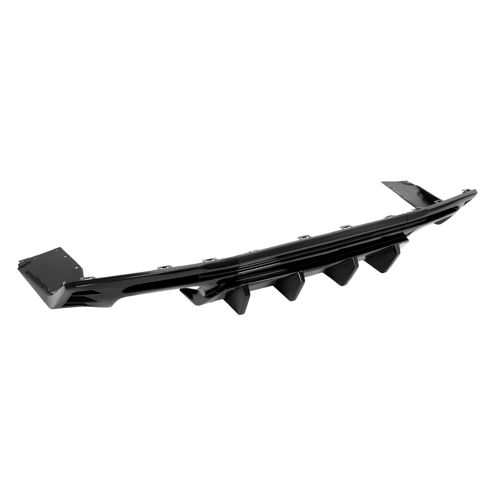 Fits 2016-2024 CHEVY CAMARO SS LT1 LS Rear Bumper Lip Diffuser Glossy Black