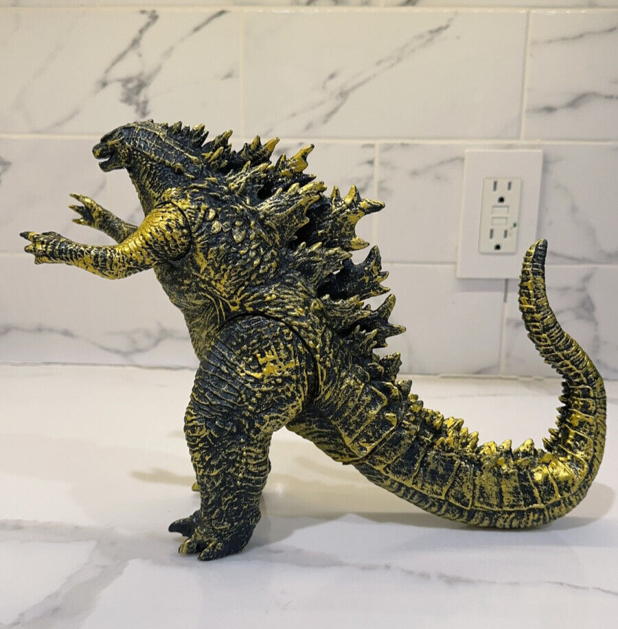 9" Bronze Gold Godzilla King of the Monster Action Figure Toy Bulk