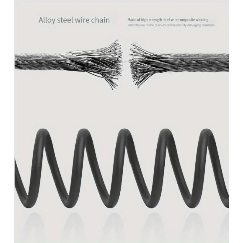 BIKE LOCK HEAVY DUTY STRONG FOR CYCLE MOTORCYCLE MOTOR BIKE COMBINATION SECURITY