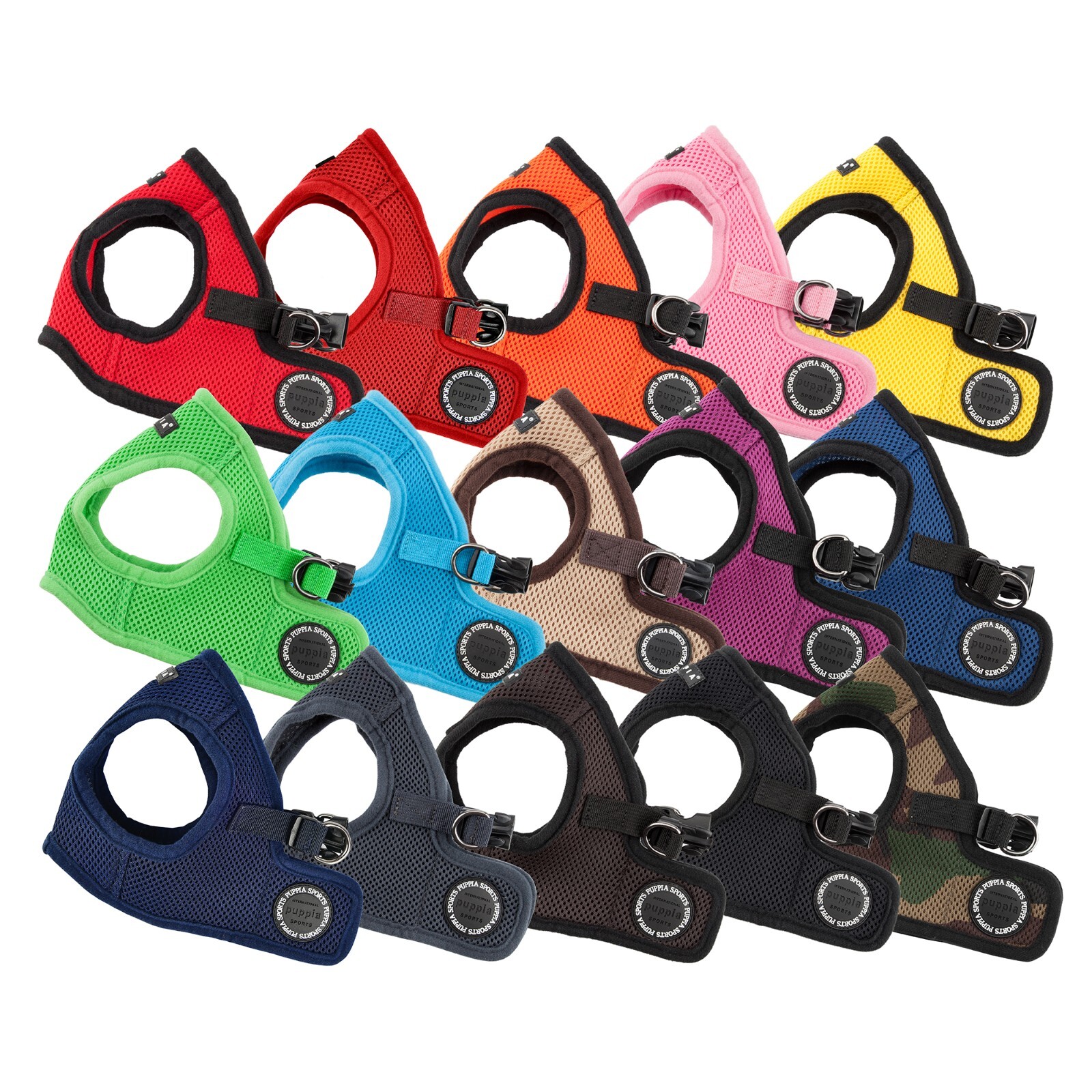 Puppia Soft Vest Step-In Harness for Small / Medium size dogs