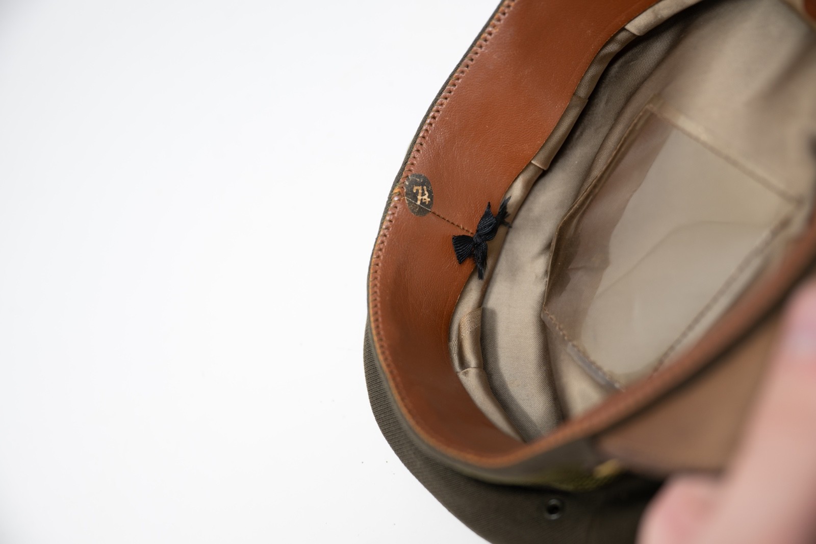 WWII US Army Air Force Officers Visor Crusher Cap Original GREAT CONDITION 7 1/4