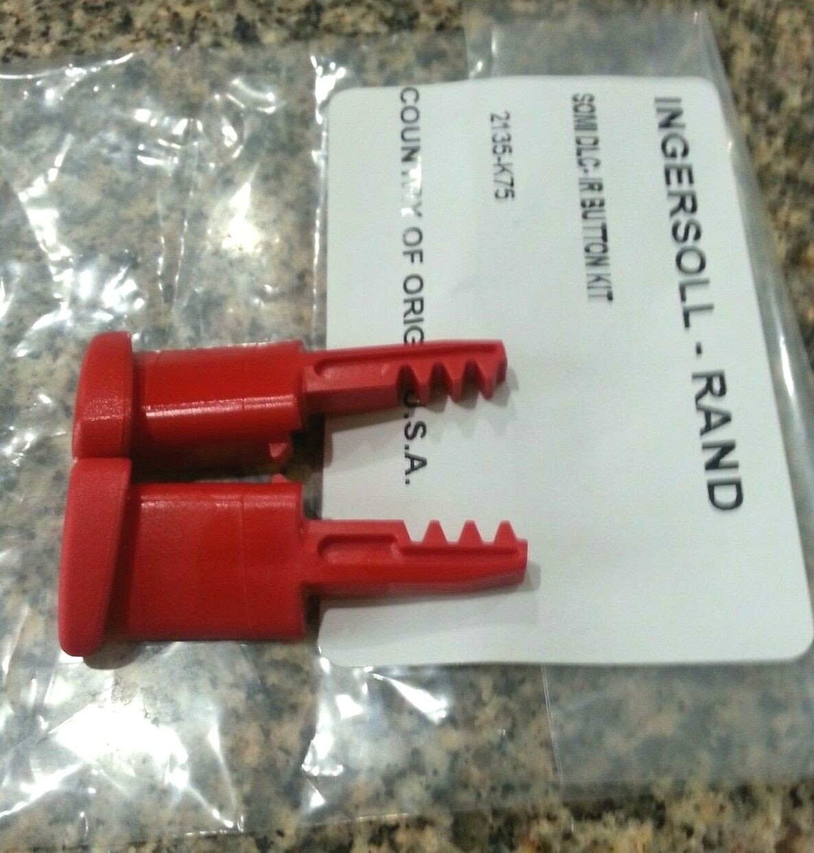 INGERSOLL RAND 2135-K75 BUTTON KIT - IR 2135, 2235 1/2” DR IMPACT REPAIR PARTS