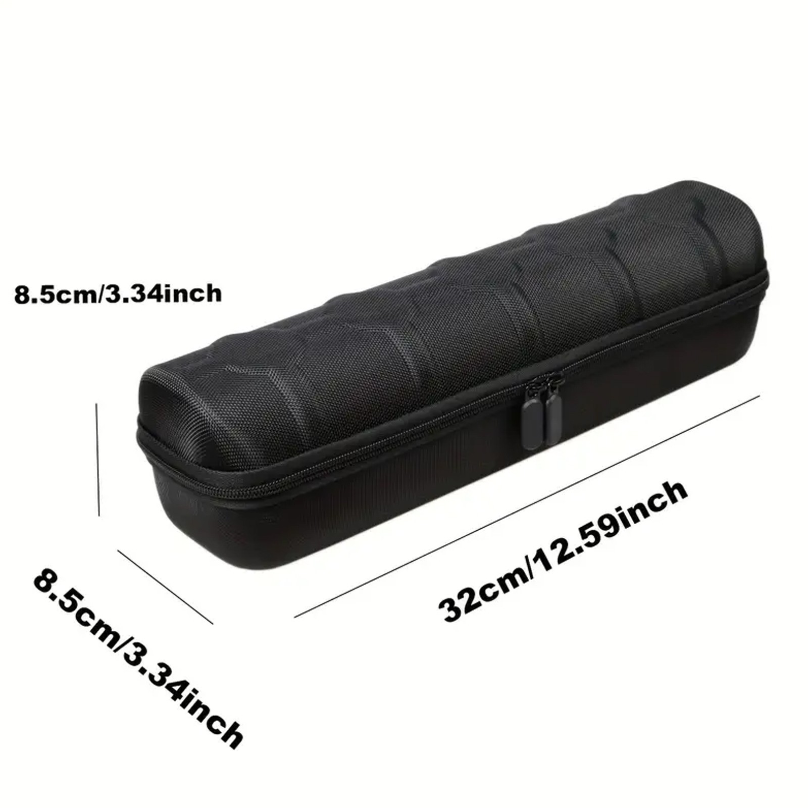 5-Compartment Portable Watch box - With Handle, Flip-Top Lid, and Soft Lining