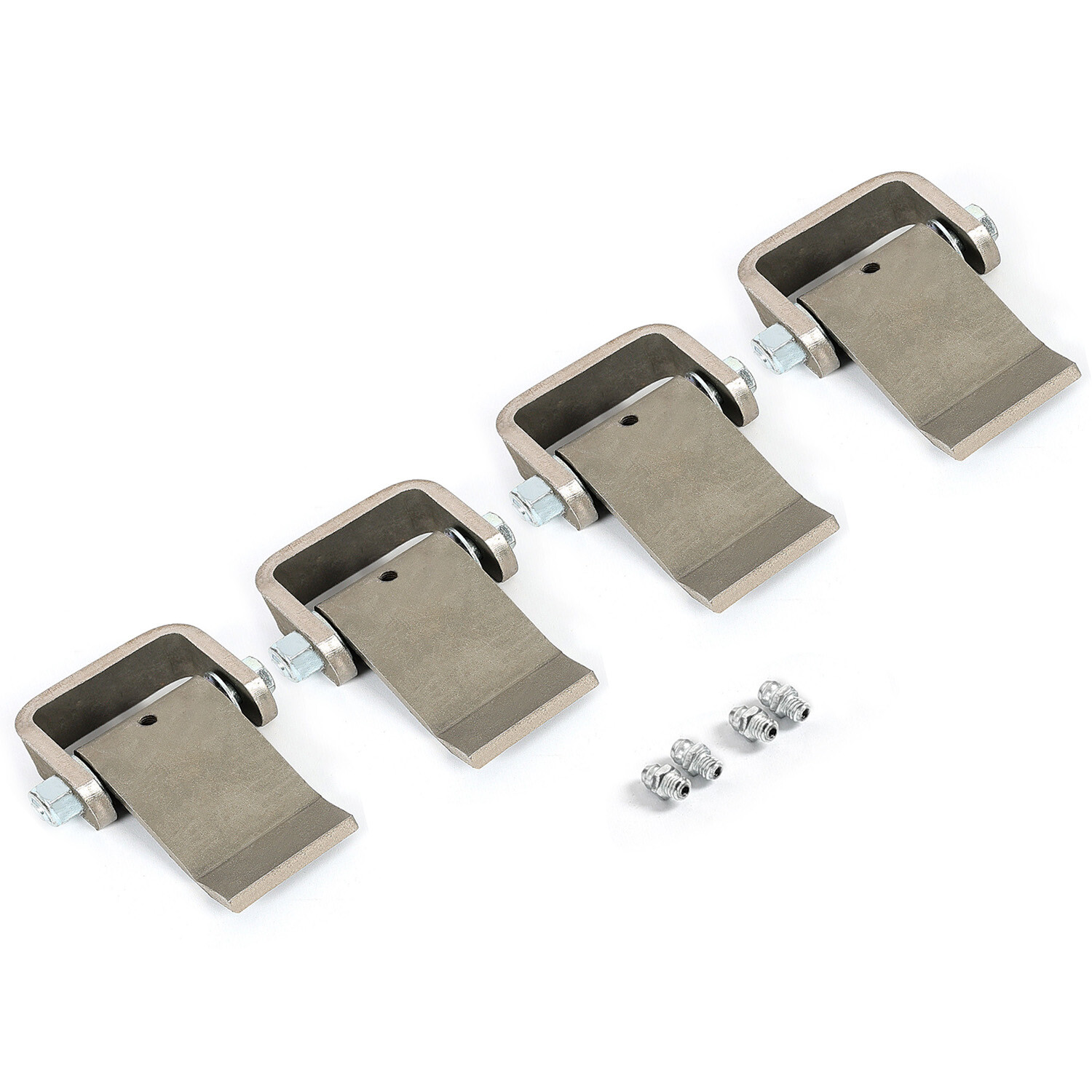 4pcs Door Hinges Heavy Duty Greaseable Dump Truck Trailer Strap Style Gate