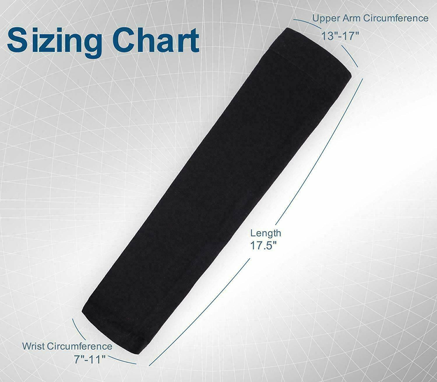 Cooling Sleeves UV Protection Arm Sleeves Arm Cover Sleeve for Men Women US