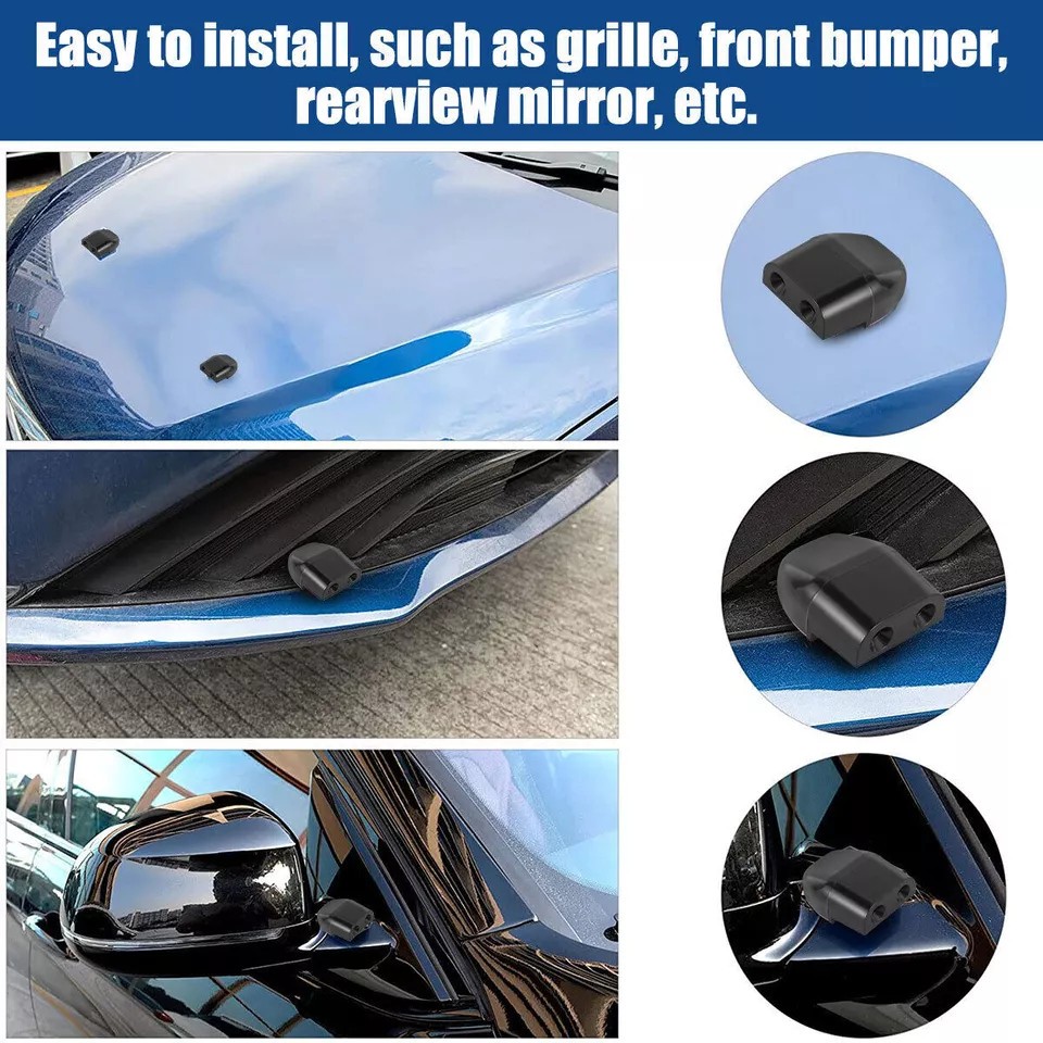 8x Deer Whistles Sonic Wildlife Warning Device Animal Alert Car Safety Accessory