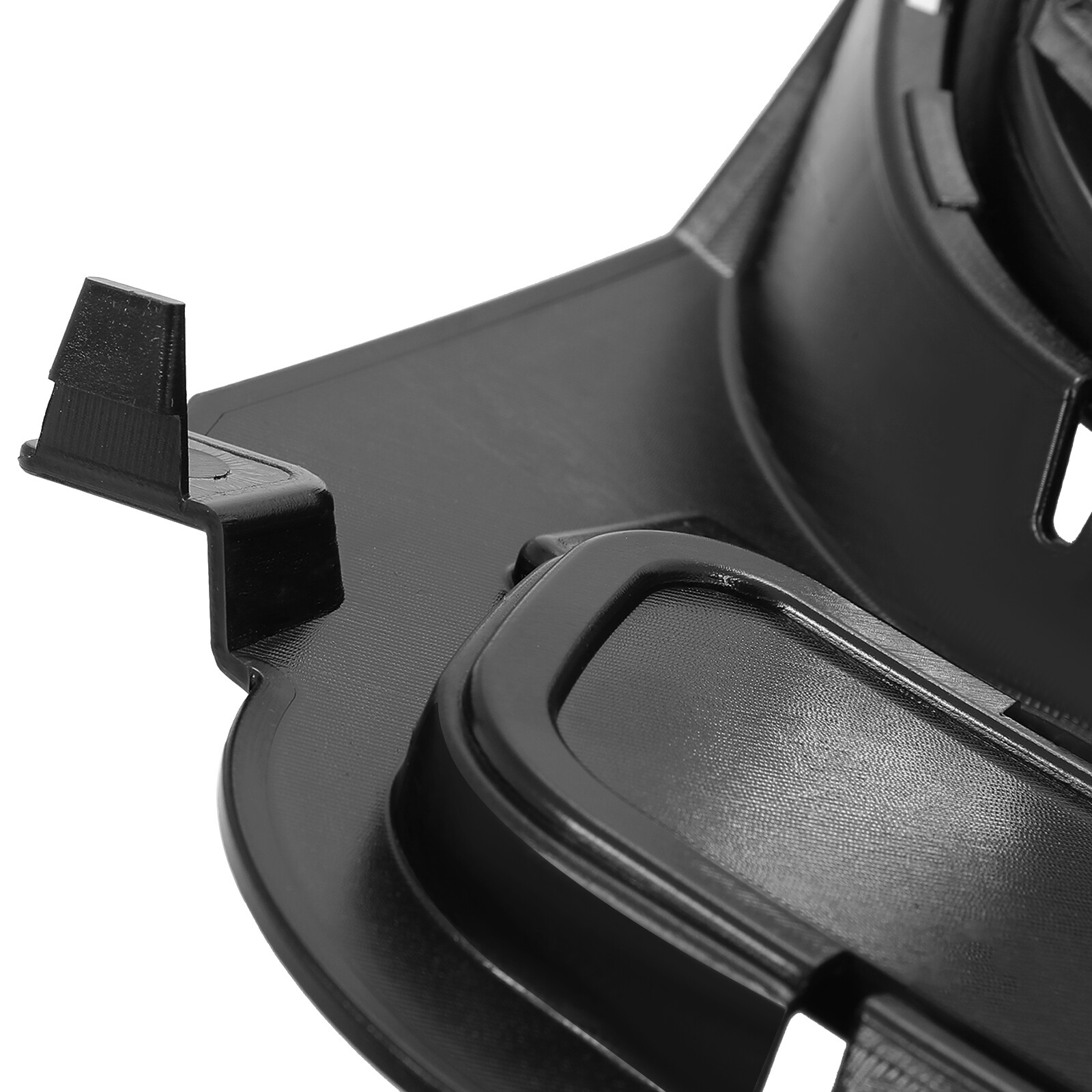 For Ford Explorer 2016 2017 Front Bumper Upper Grille Glossy Black Painted