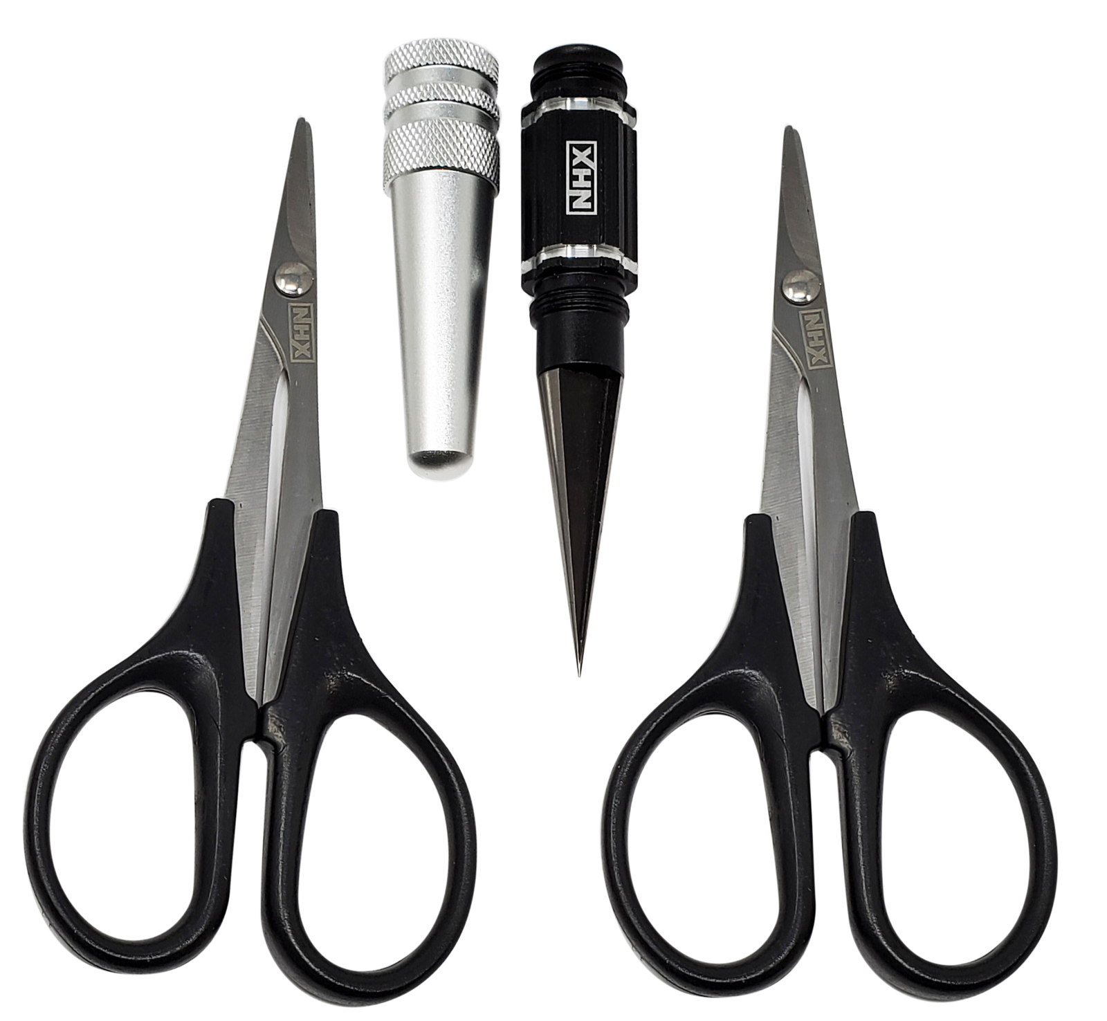 NEW NHX RC Body Curved/Straight Scissors & Reamer Combo FREE US SHIP
