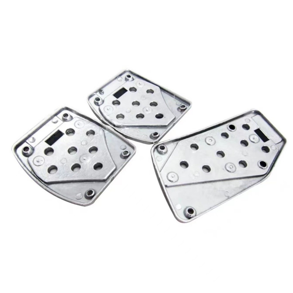 3PCS Non-slip Car Pedal Pads Aluminum Auto Manual Transmission Brake Pad Cover