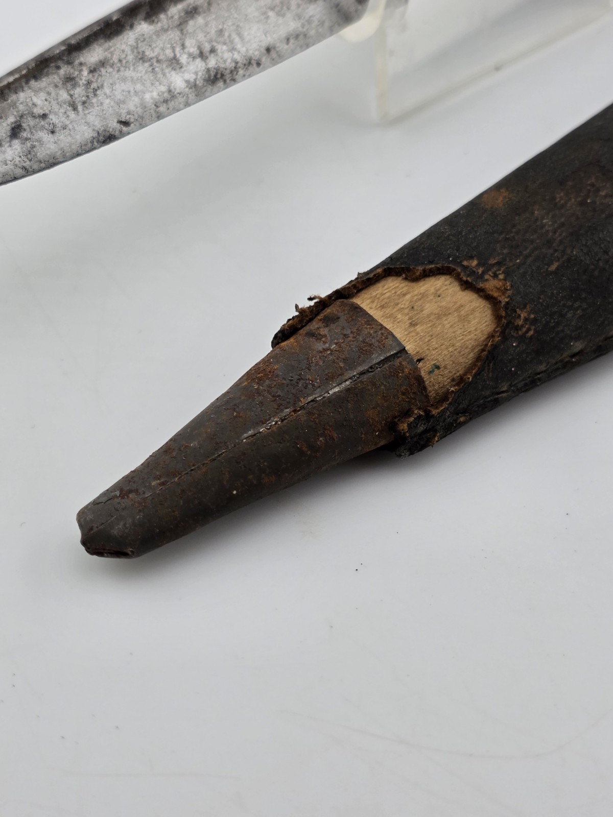 Original Victorian Afghan Khyber Pass Chura Dagger with Scabbard circa 1840