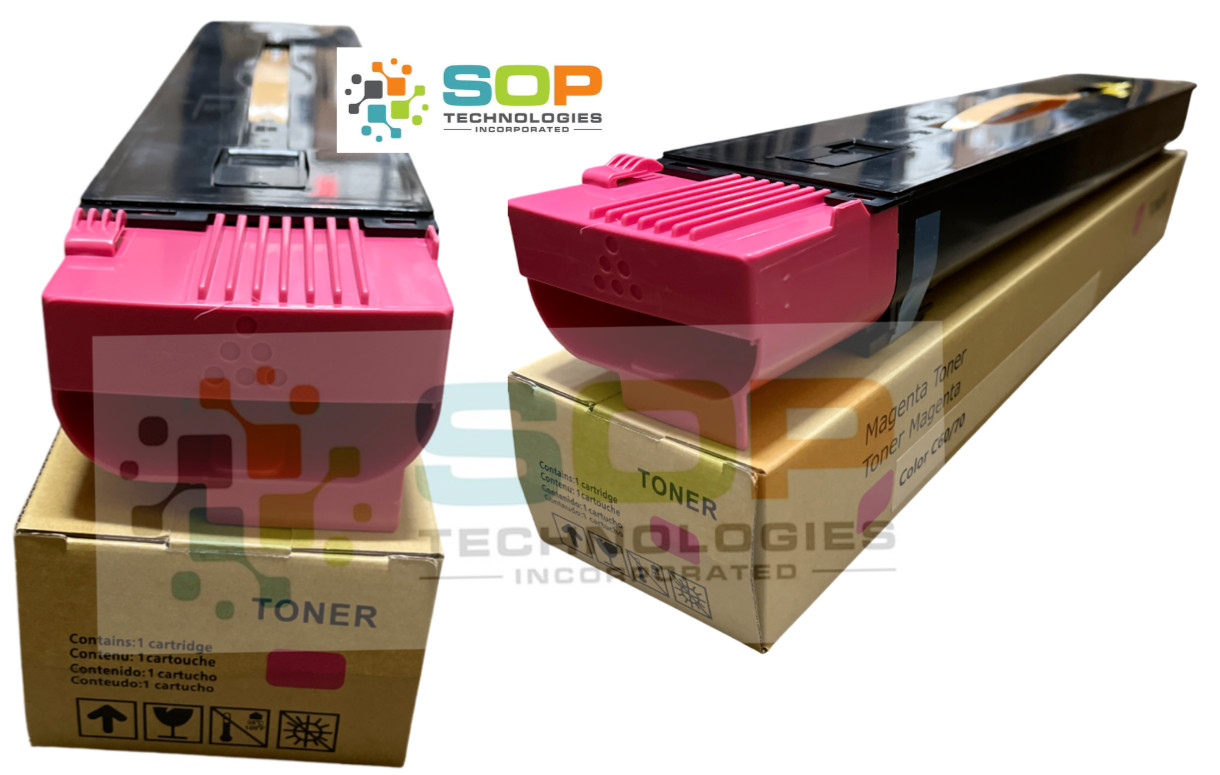 Japan Replacement Toner For XEROX C60 C70  6th Gen. Toner Magenta SOLD Version