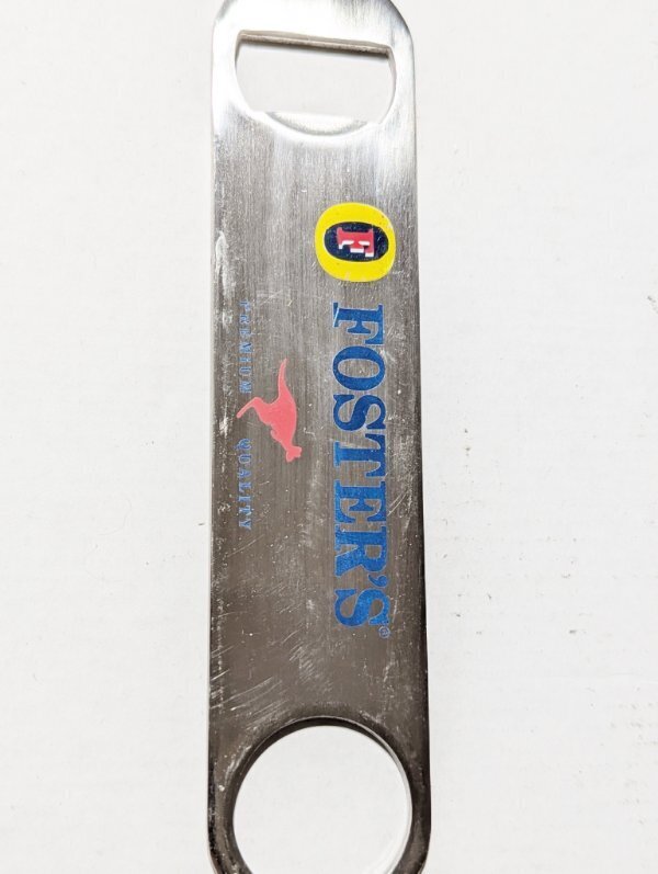 Fosters Metal Beer Bottle Opener - New