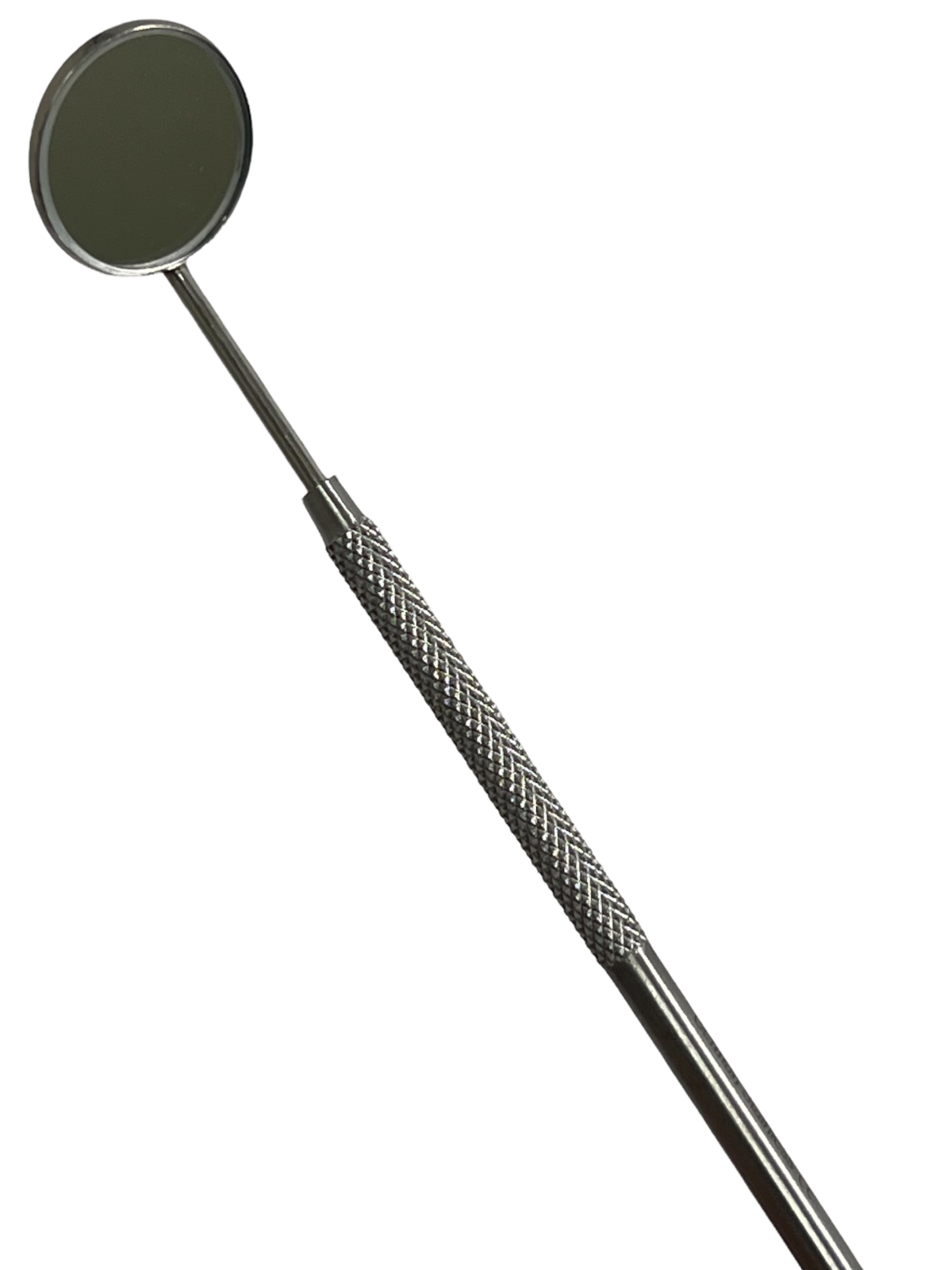 New Premium 12 x Dental Mouth Mirror heads Cone Socket #5 Plain + Free Handle