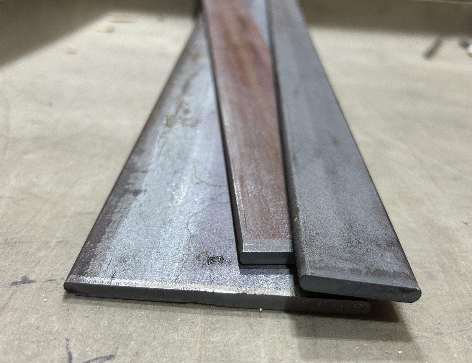 5160 High Carbon Spring Steel knife making Bar Stock forging various sizes