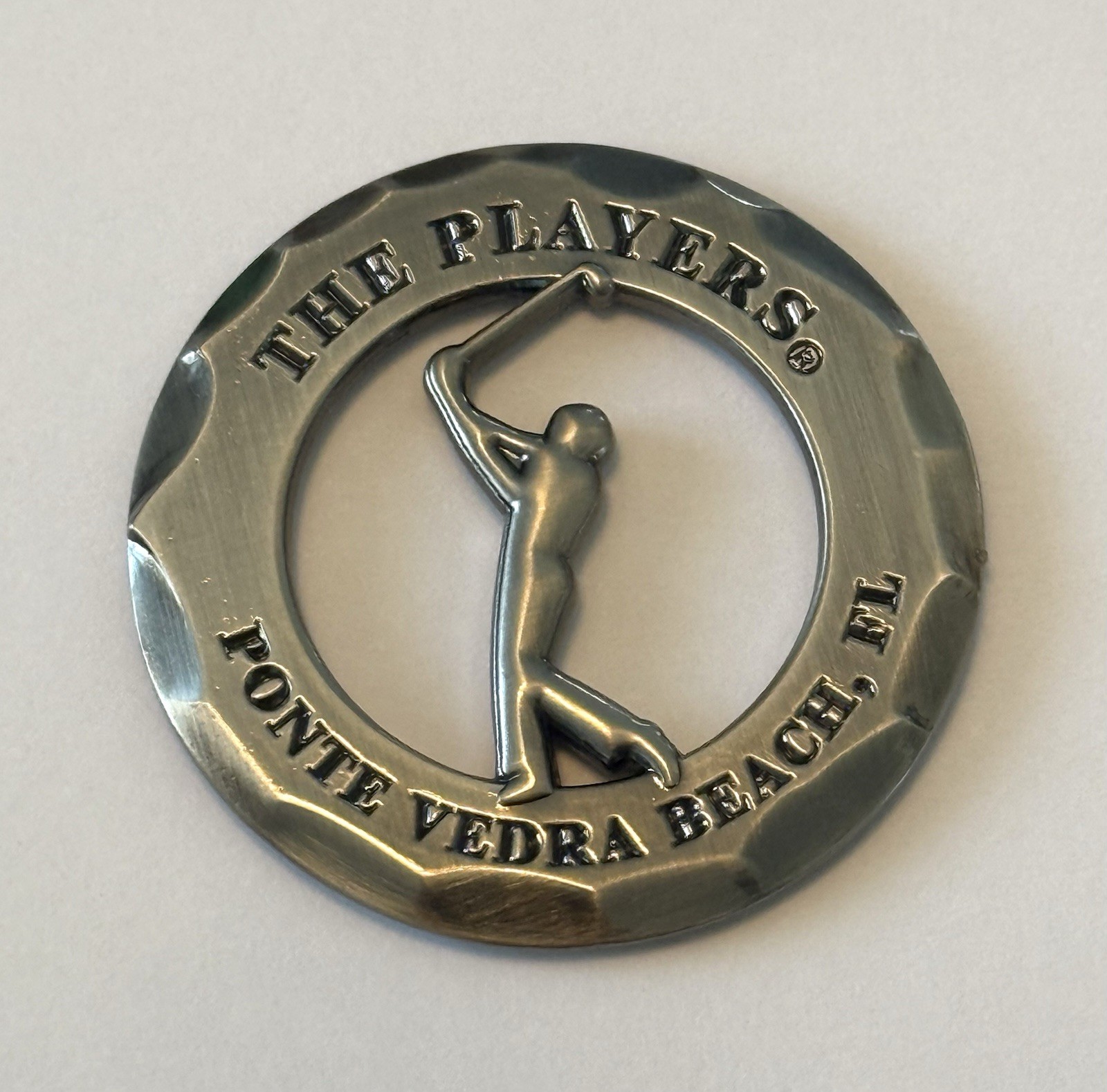 The Players Golf Ball Marker tpc Sawgrass Cutaway large coin style pga new
