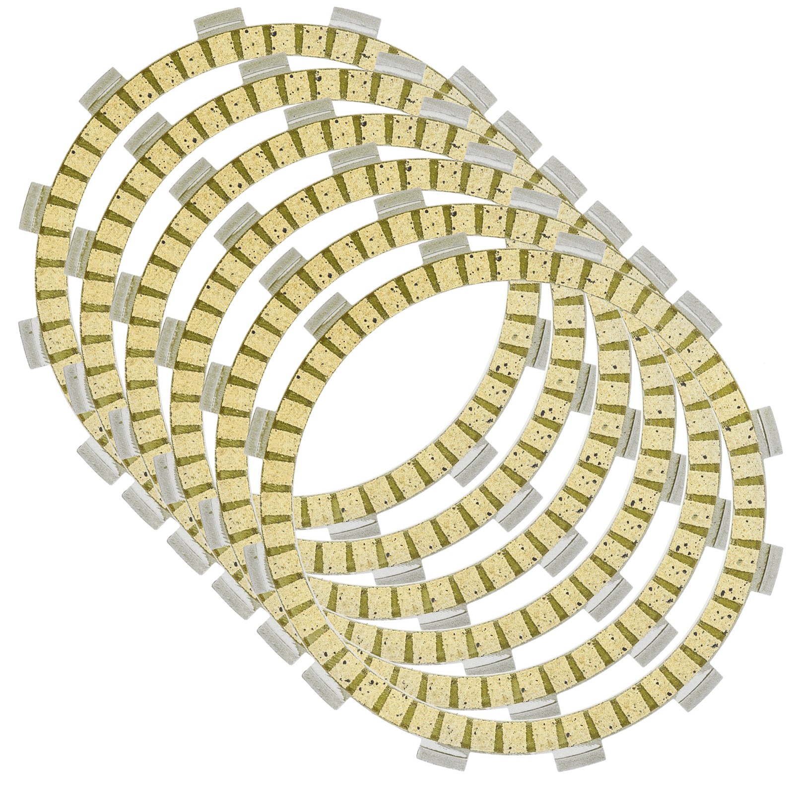 Clutch Friction Plates for Kawasaki Bayou 400 KLF400B 4X4 1993-1999