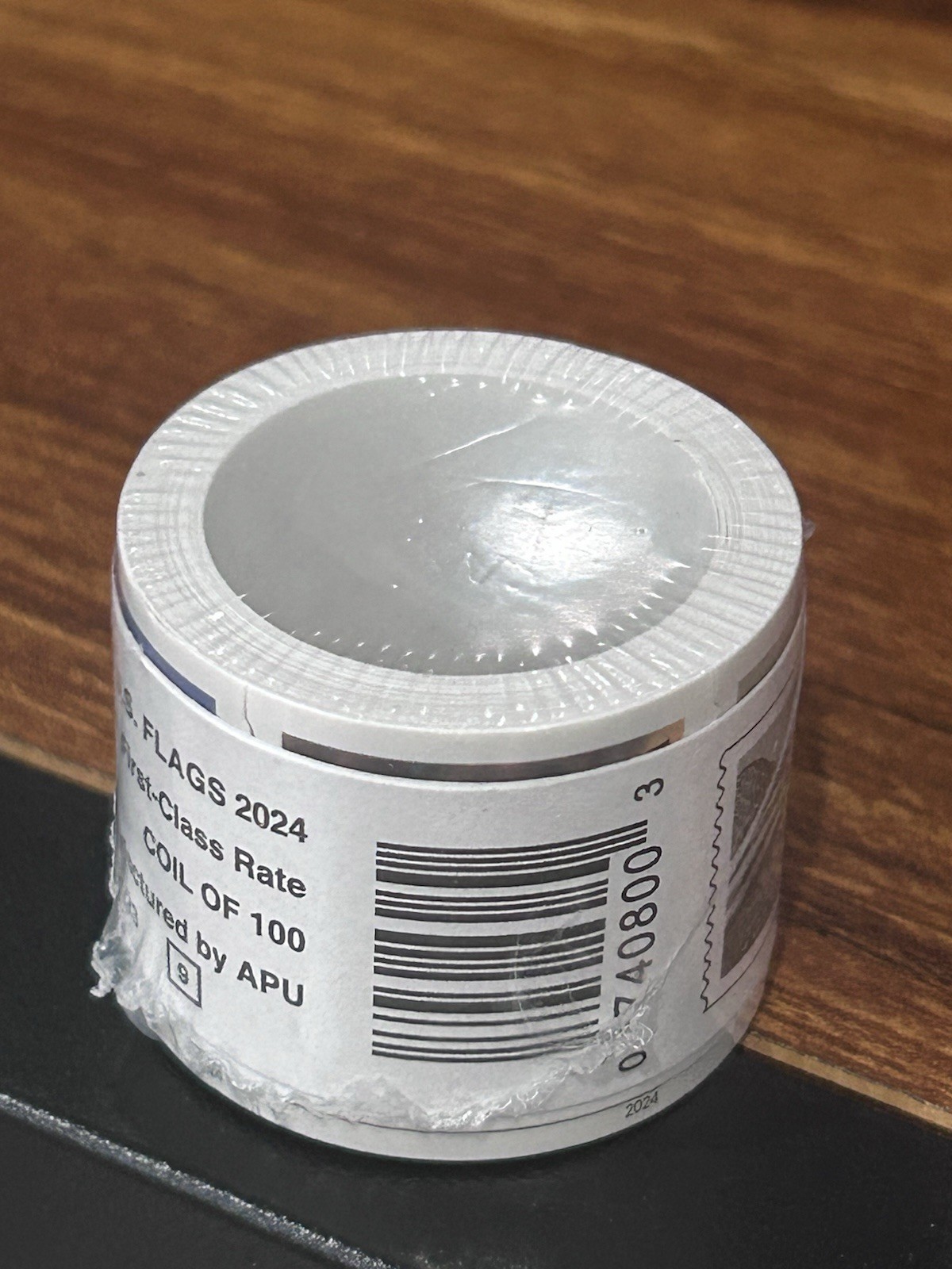 1 Roll of 100 First-Class 2024 Self-Adhesive Stamps – Brand New”