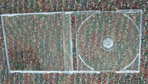 SALE! 15 pcs 7.2 MM EUROPEAN MAXI SLIM SINGLE CD JEWEL CASE "J" CARD PSC17